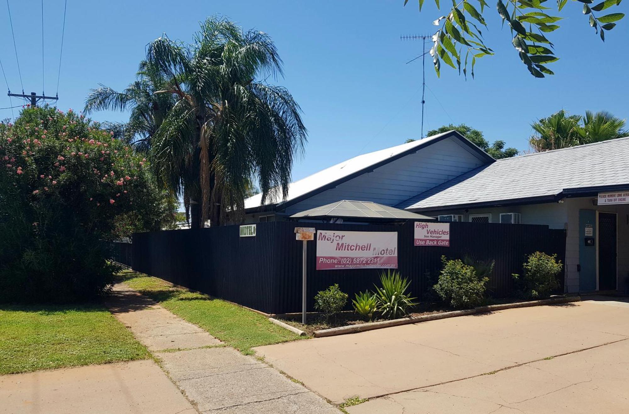 The Major Mitchell Motel Bourke Esterno foto